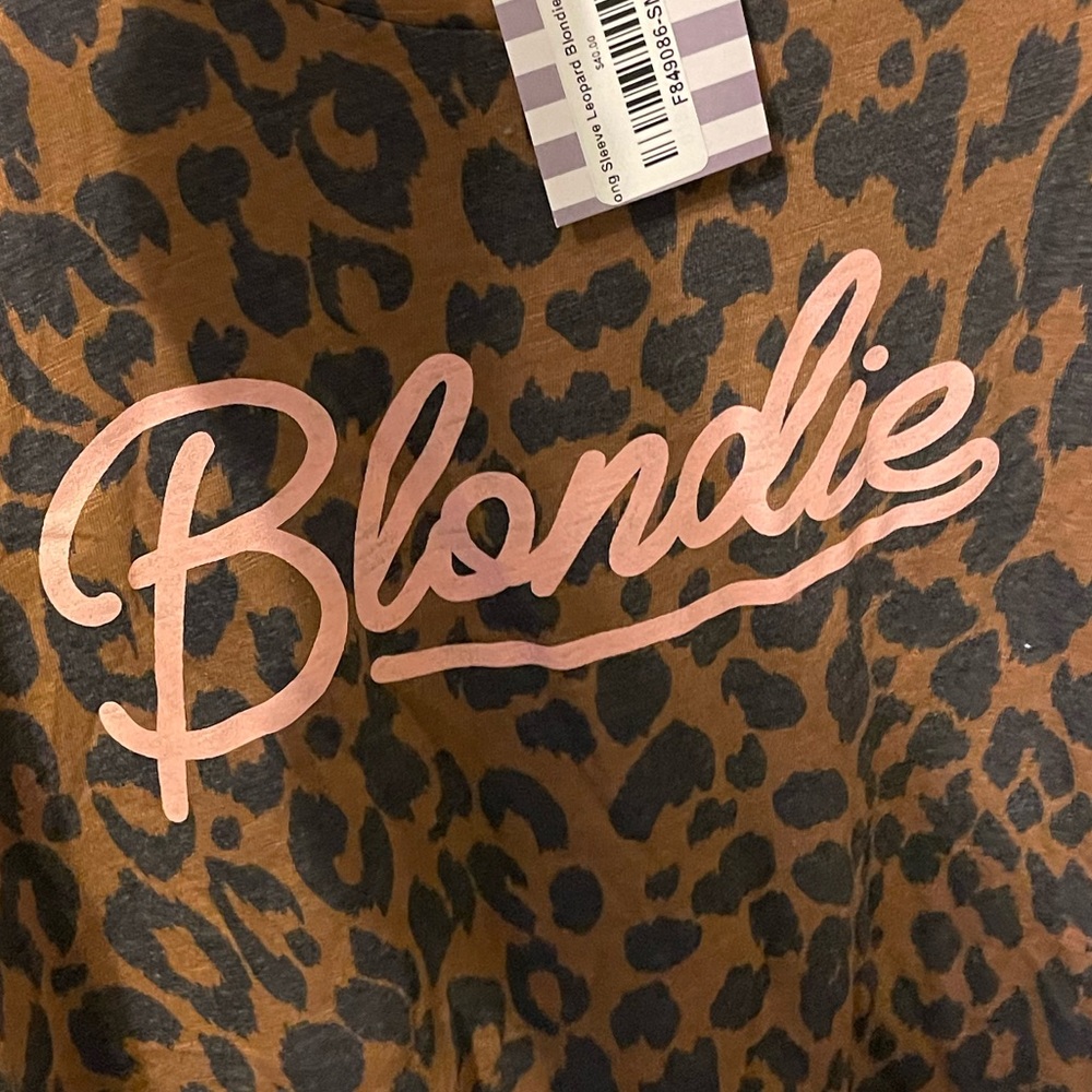 **Sold on another site** Long sleeve Leopard shirt